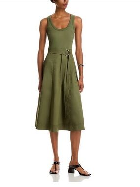 green emerald velvet dress Veronica Beard Adrienne Silk Mini Dress | Navy Multi main image 0